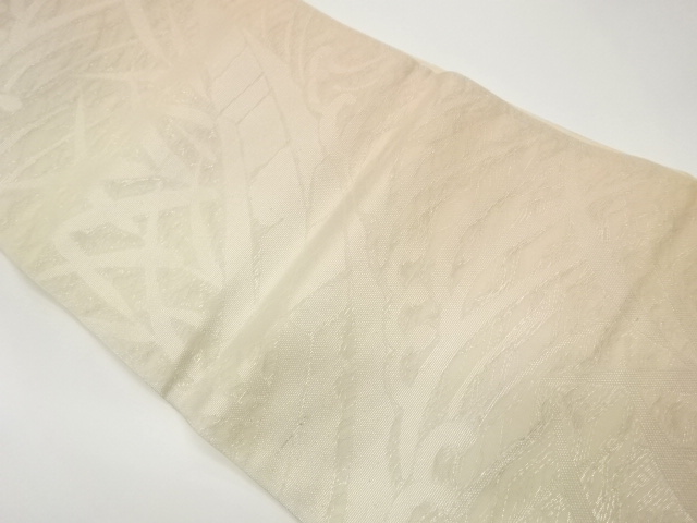 JAPANESE FUKURO OBI FOR SUMMER / WOVEN ROUGH WAVE